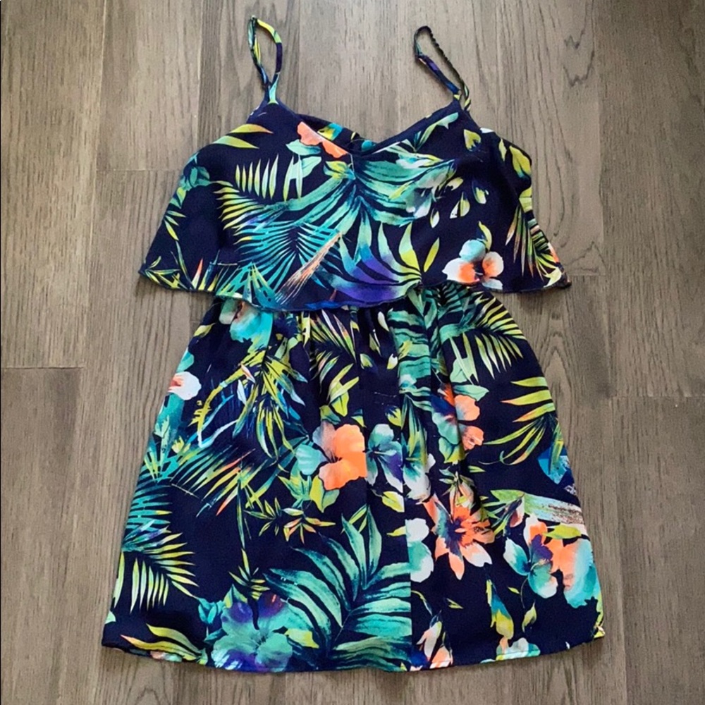 Charlotte Russe Tropical Dress